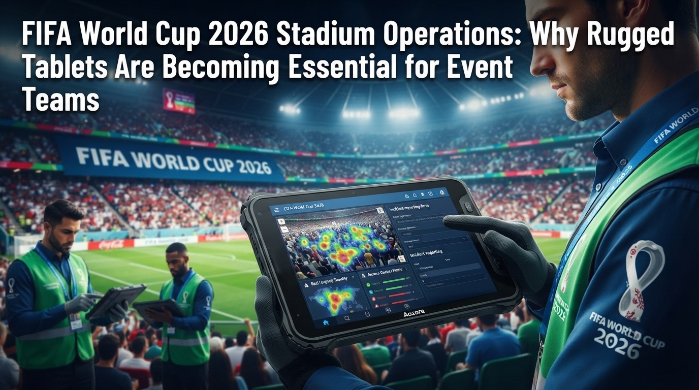 Rugged tablet used by stadium operations staff during FIFA World Cup 2026 events-2 Rugged tablet used by stadium operations staff during FIFA World Cup 2026 events-2