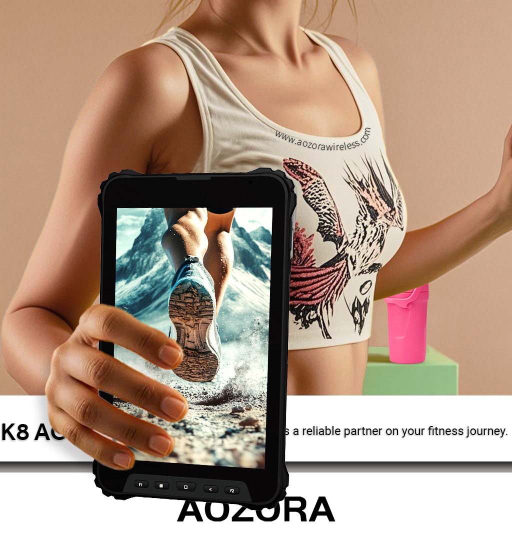 rugged tablet K8 series for gym Sports and Fitness