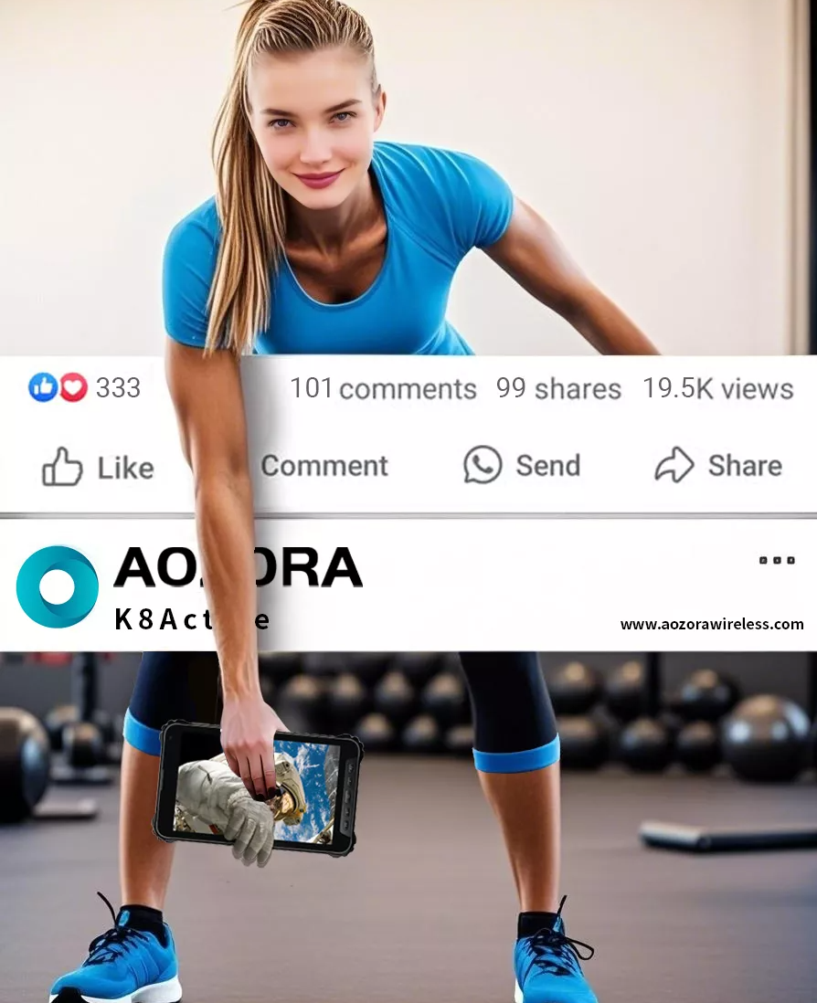AOZORA K8 Active: The Ultimate Gym Companion for Fitness Fanatics