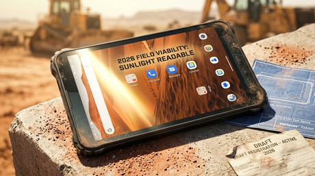 Aozora K8 sunlight readable tablet used in direct Texas heat.jpg