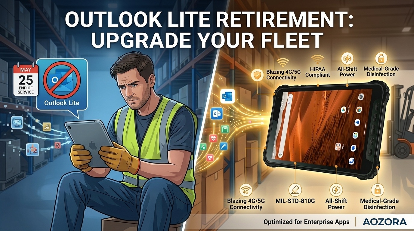 Field worker frustrated with lagging app on old tablet.jpg