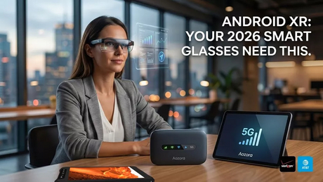 Comparison chart of 4G vs 5G latency for Android XR glasses_912_513.jpg