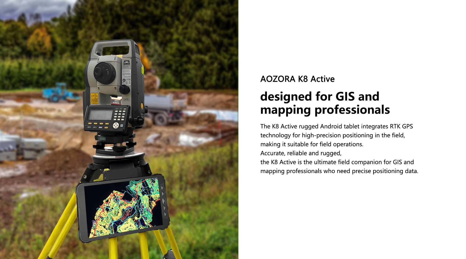 Rugged Tablets for Surveying & Mapping