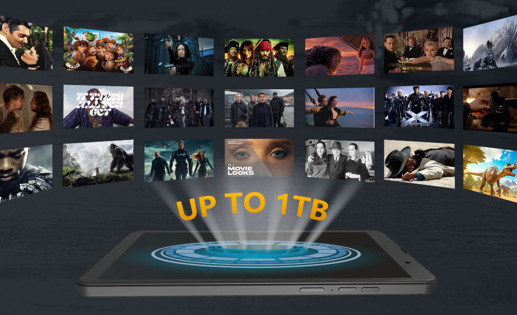 <h3><strong>Expandable Storage</strong></h3> 