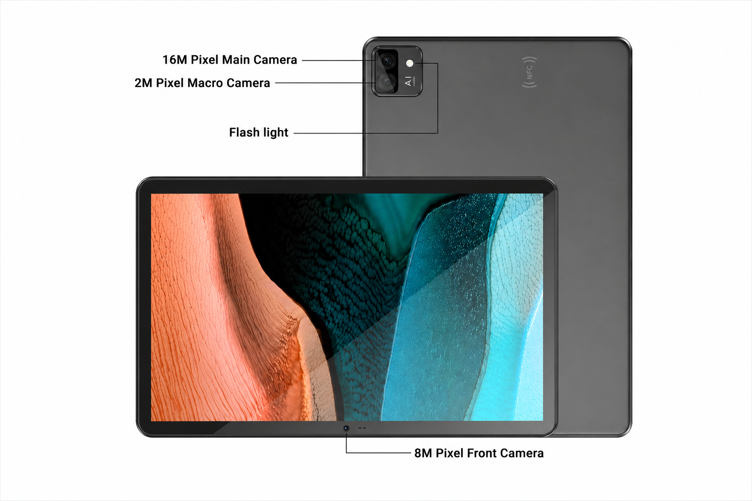 <strong><span style="font-size:28px;">8MP Front Camera &amp; Dual Rear Cameras</span></strong>