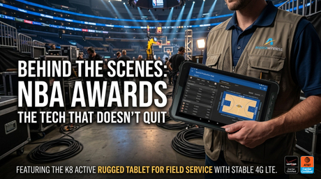 K8 Active rugged tablet used in live sports broadcast backstage.jpg