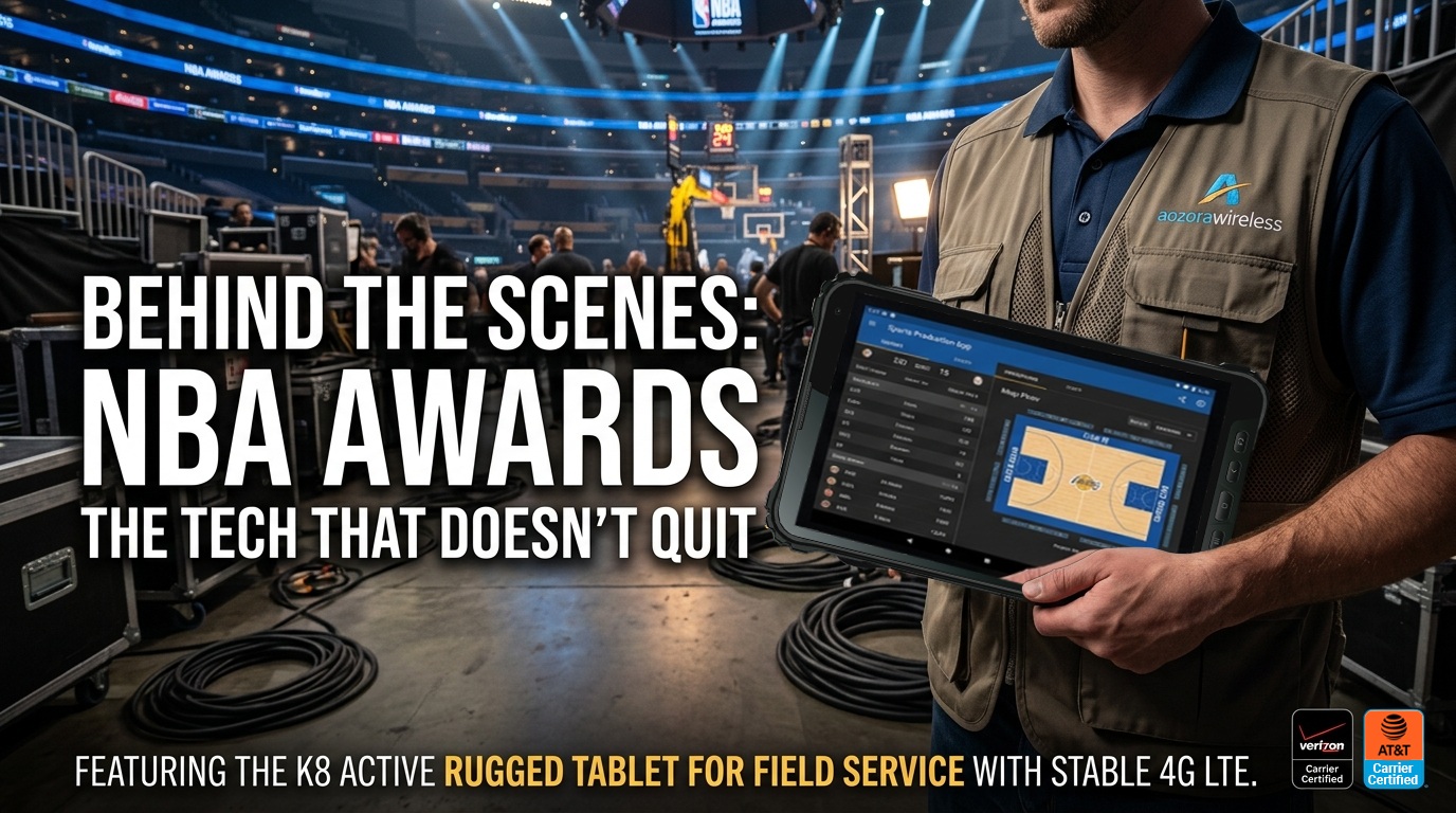 K8 Active rugged tablet used in live sports broadcast backstage.jpg