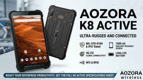 K8 Active military grade rugged tablet used for naval maintenance on a carrier deck.jpg