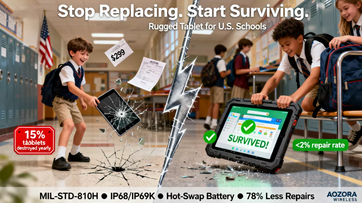 Beyond The Cracked Screen: Why Rugged Tablets Like The K8 Active Are The Smartest Investment for Schools And Businesses