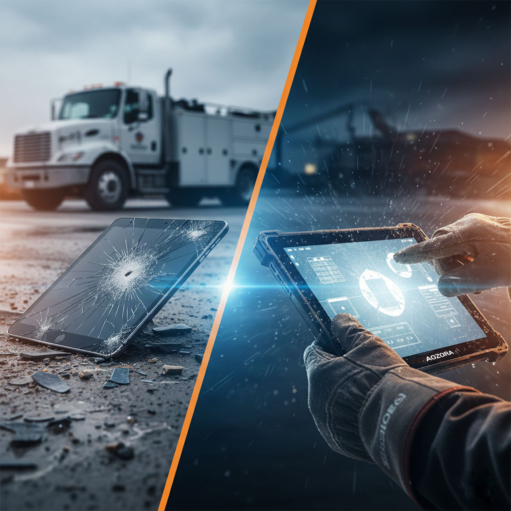 Robustes Tablet vs. Smart Tablet