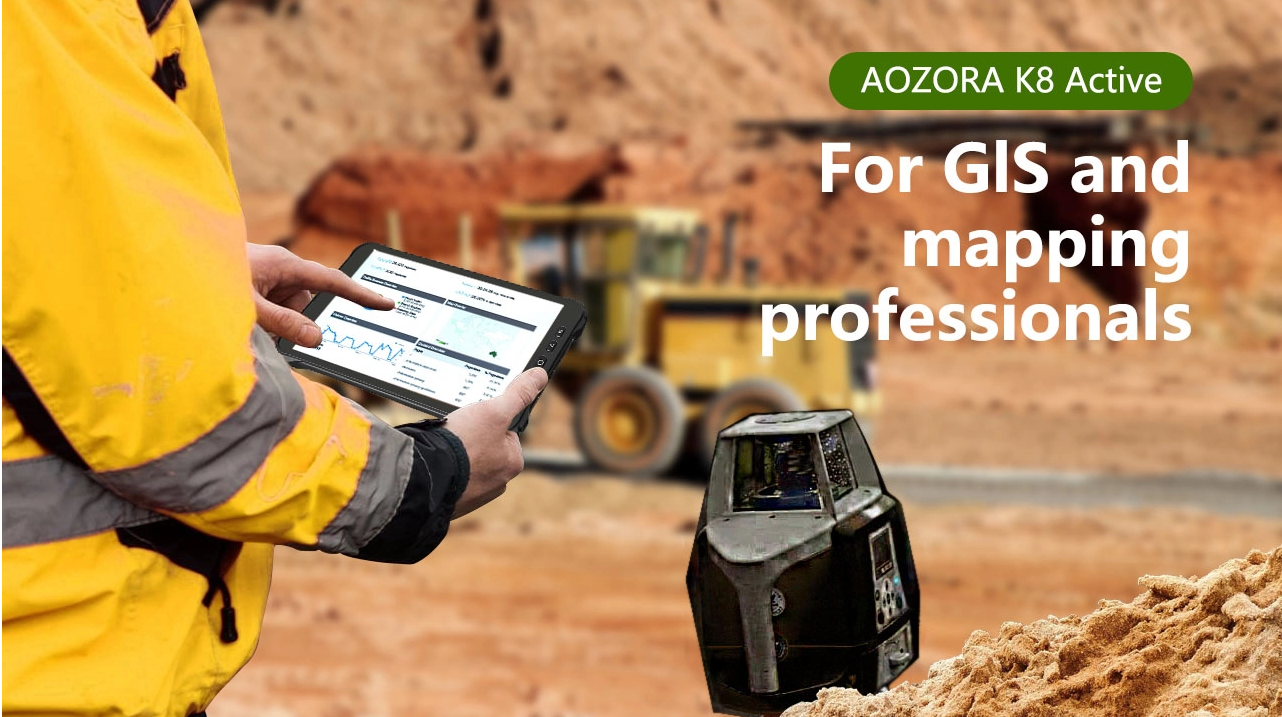 Aozora Wireless K8 Active: Rugged Tablets for Surveying & Mapping