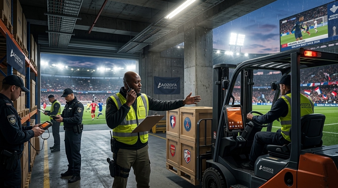 android rugged tablet used for stadium security check outside sports arena-1.jpg