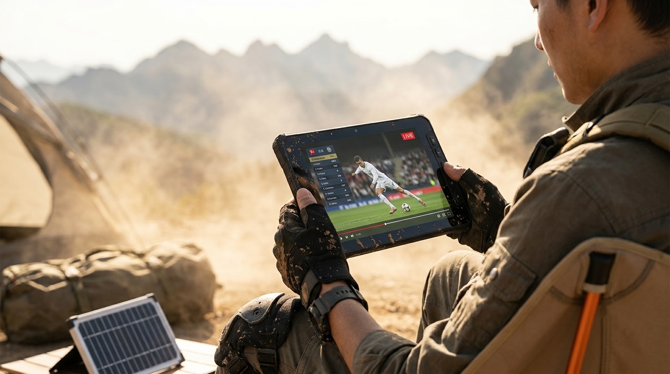 Stream Live Sports Anywhere: Rugged Tablet Outdoor Viewing Guide