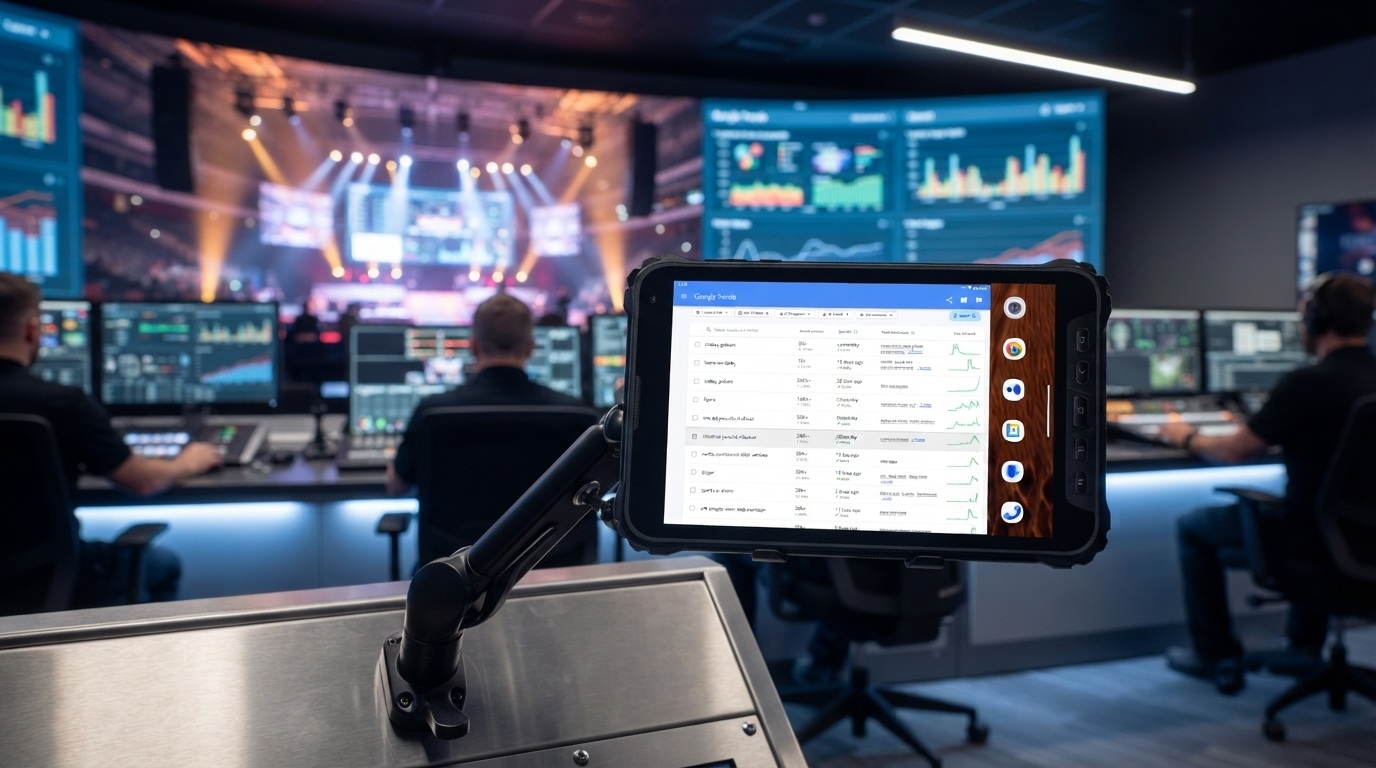 Operations manager coordinating security staff using an Aozora rugged tablet-1.jpg